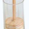 Tekennetje met stempel (breed) in plexi blauw